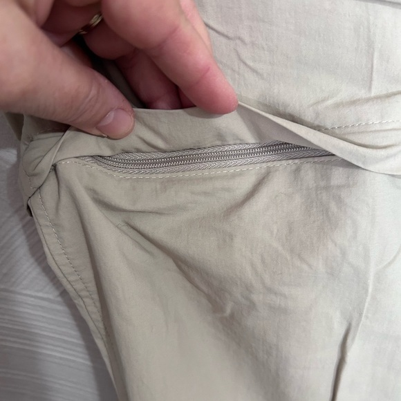 Columbia PFG Pants Omni-Shade Convertible Beige Hiking Trail Mens Sz XXL X 32L - Picture 3 of 9